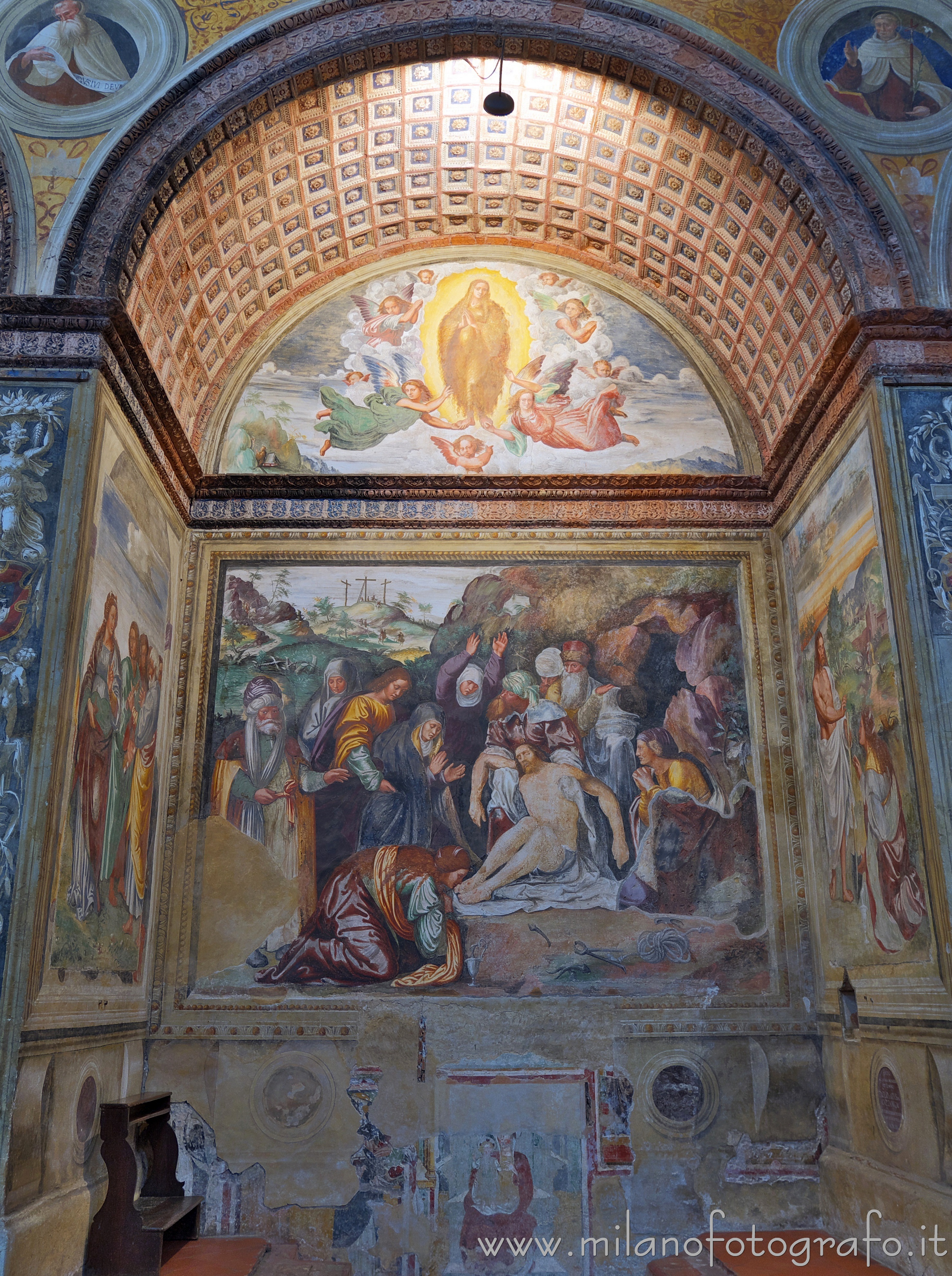 Soncino (Cremona, Italy) - Chapel of the Magdalene in the Church of Santa Maria delle Grazie